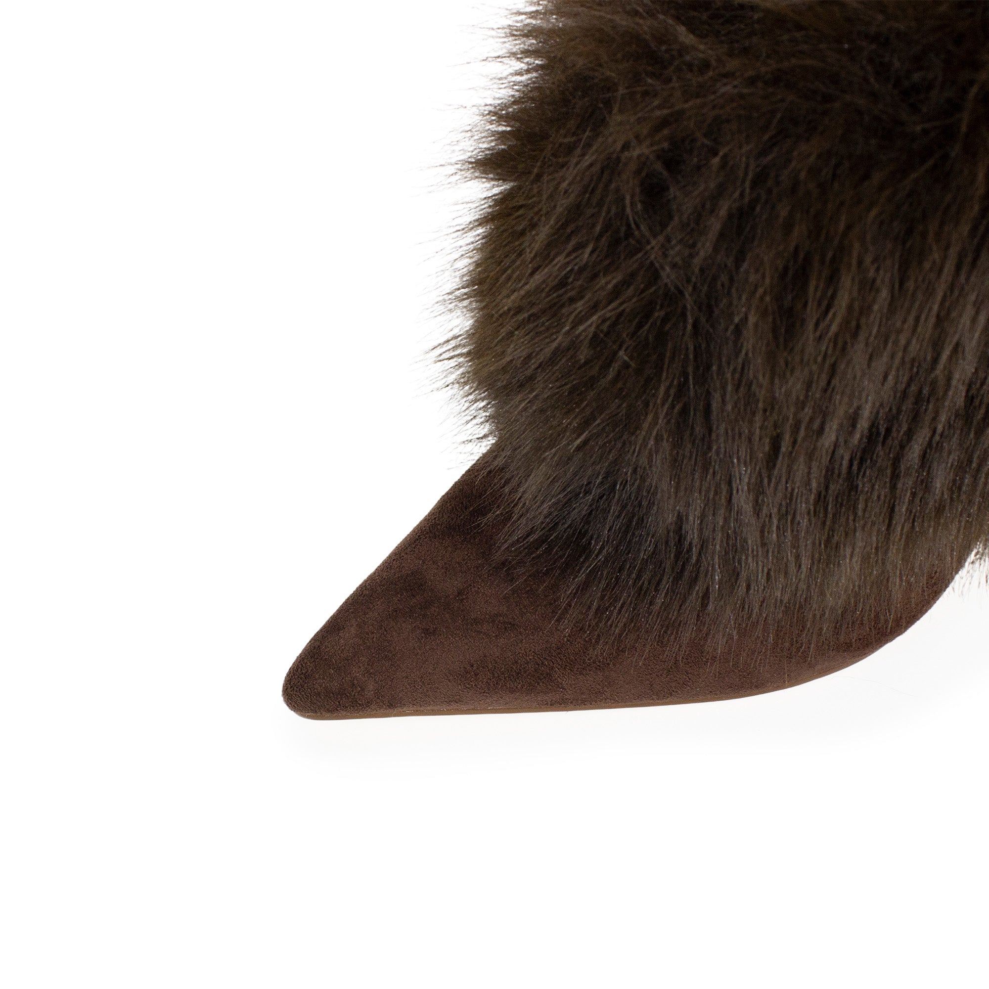 ANIQUE-1 FURRY BOOTIE BROWN