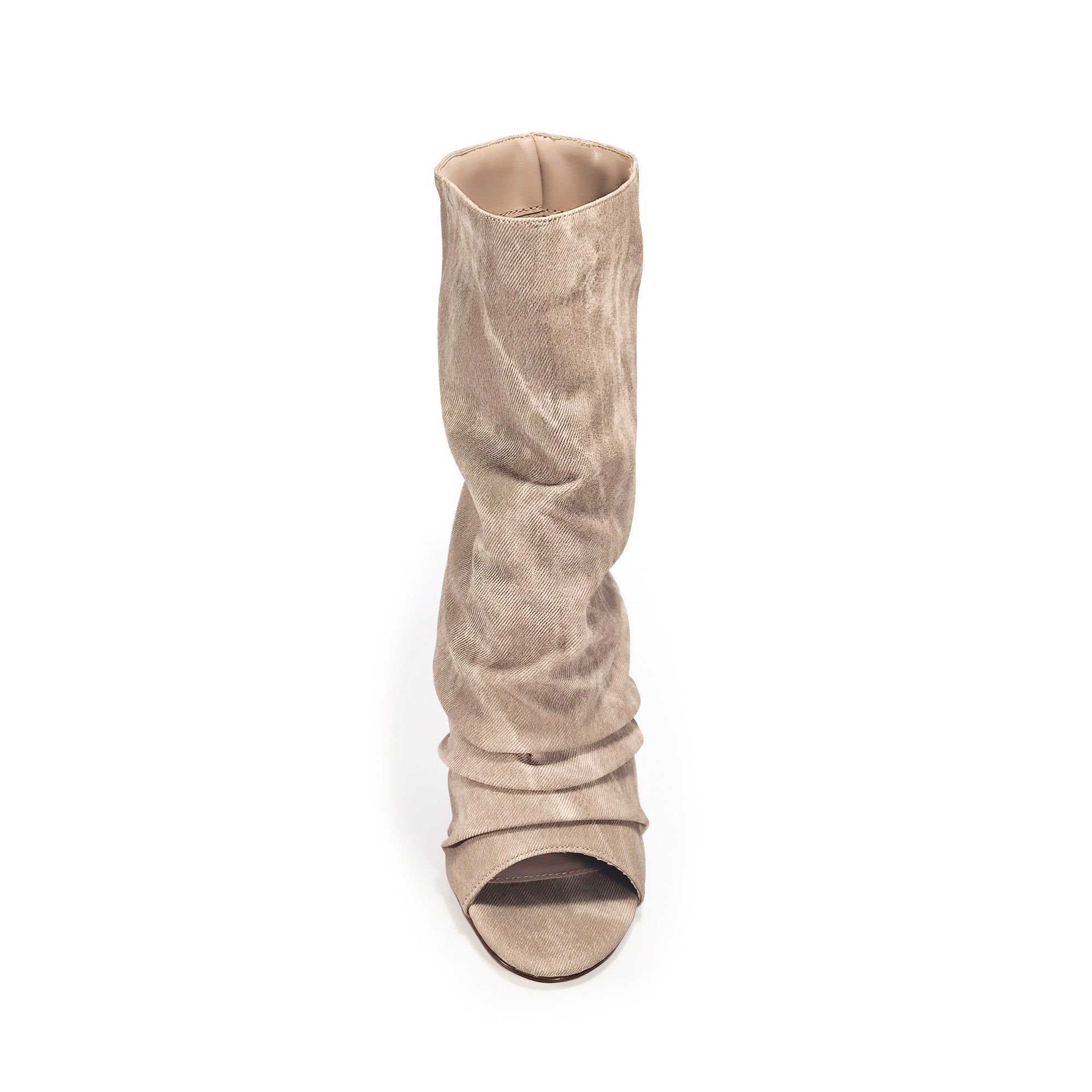 CASH-1 SLOUCH BOOT W WEDGE BEIGE