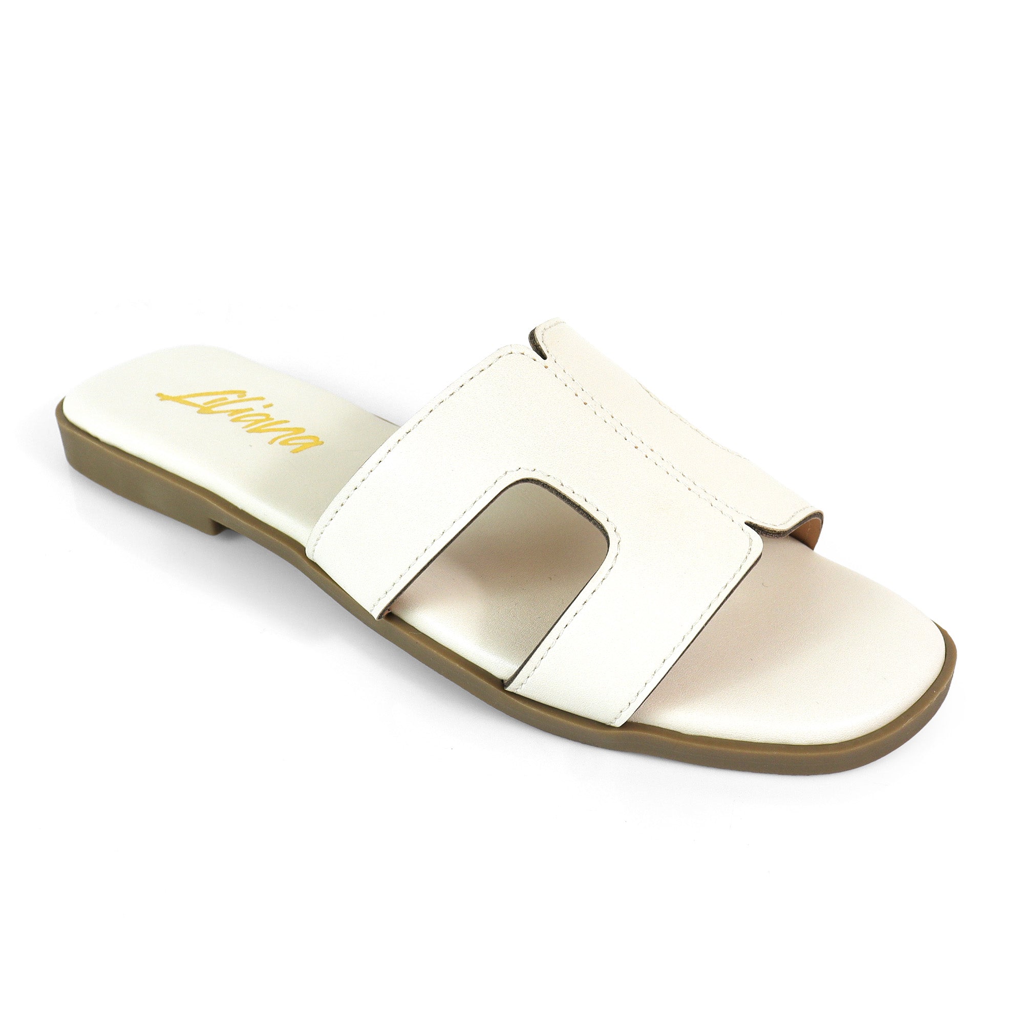 ELLA-2 H SANDAL WHITE