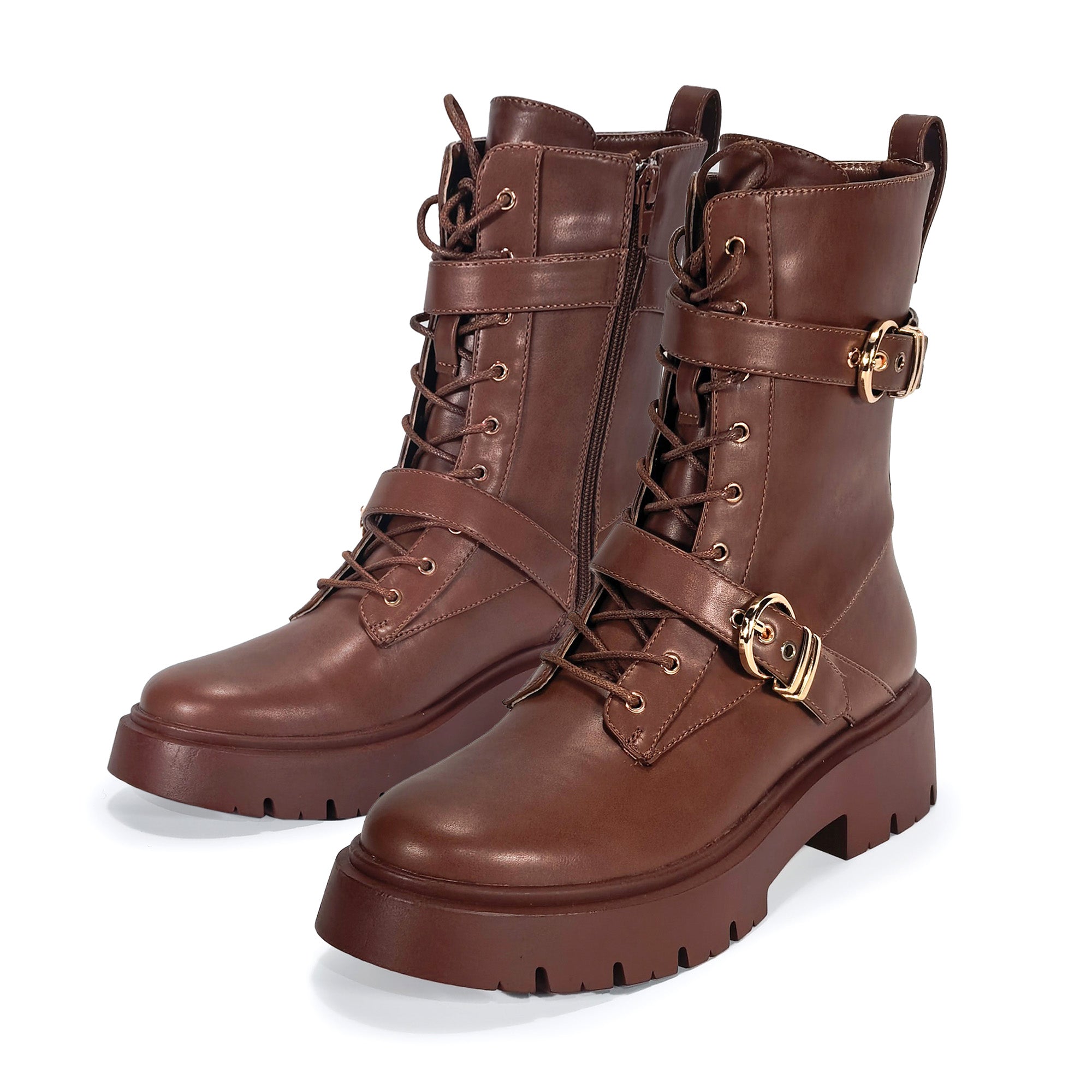JACQUEMUS-1 MOTOR LUG SOLE BOOTS CONGAC