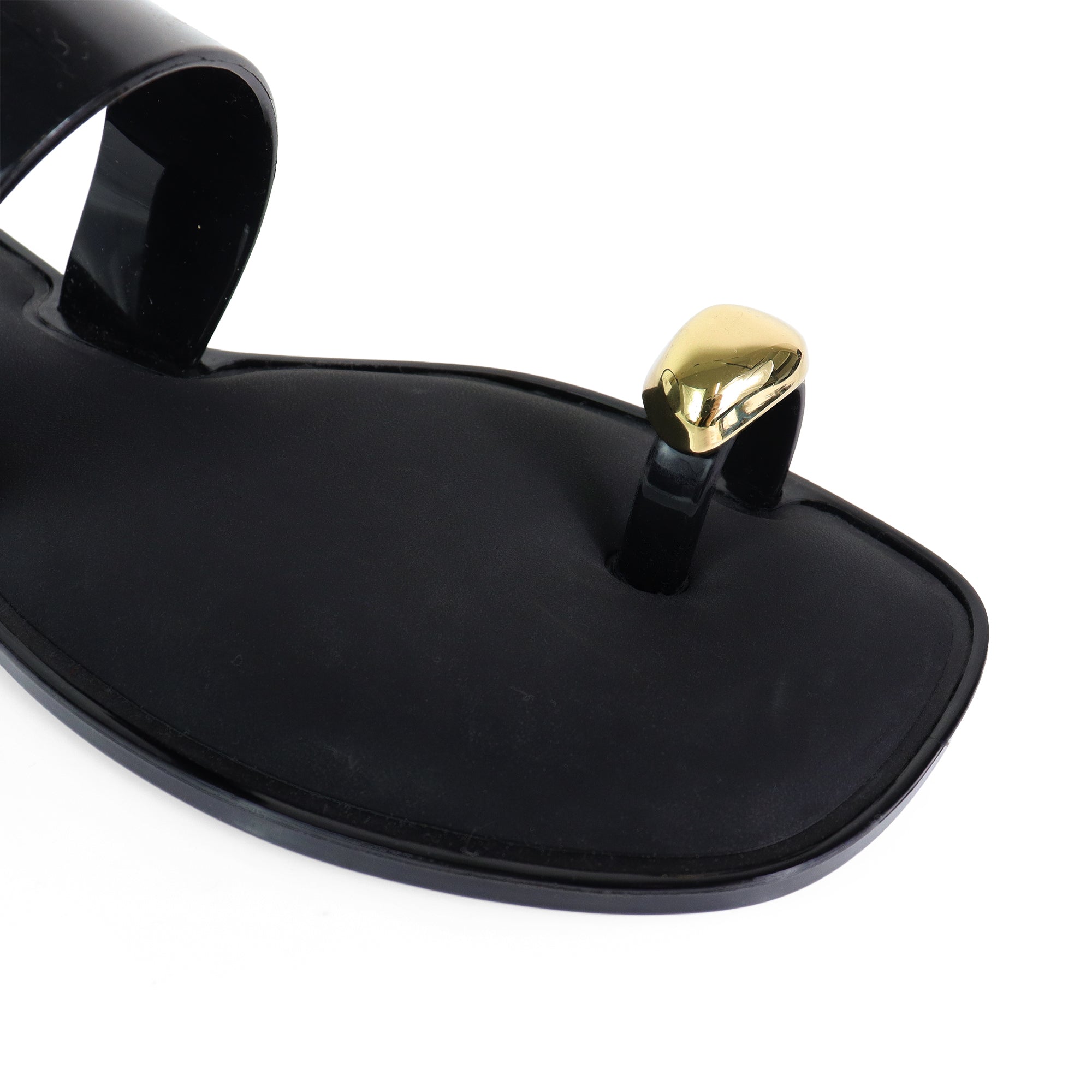 JELLI-114 TOE RING JELLY BLACK