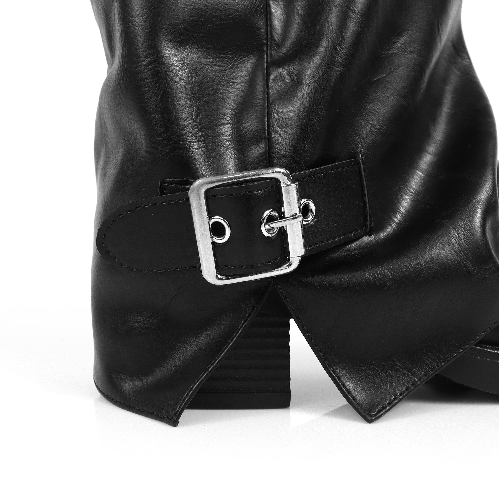 LAURA-3 SLOUCH PULL ON BOOTIE BLACK