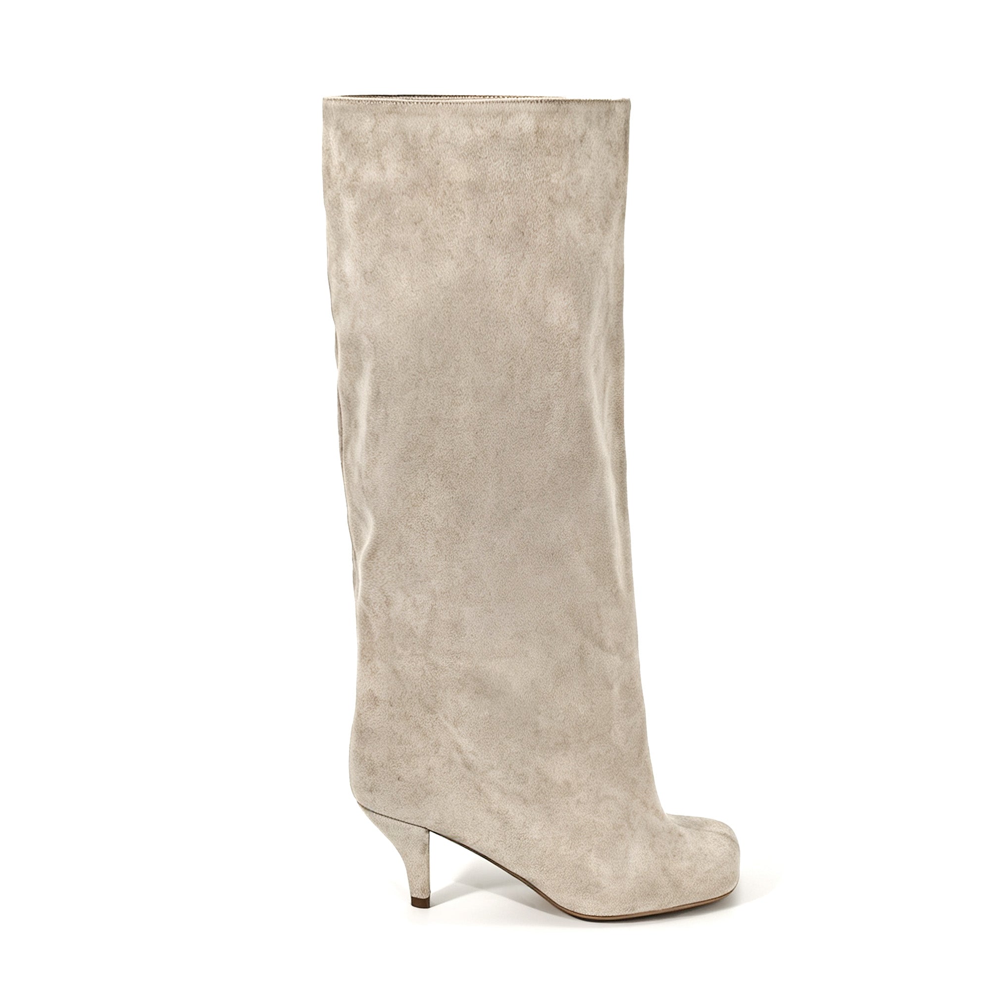 LIMA-1 SQUARED TOE BOOTS W/ HEEL BONE SUEDE