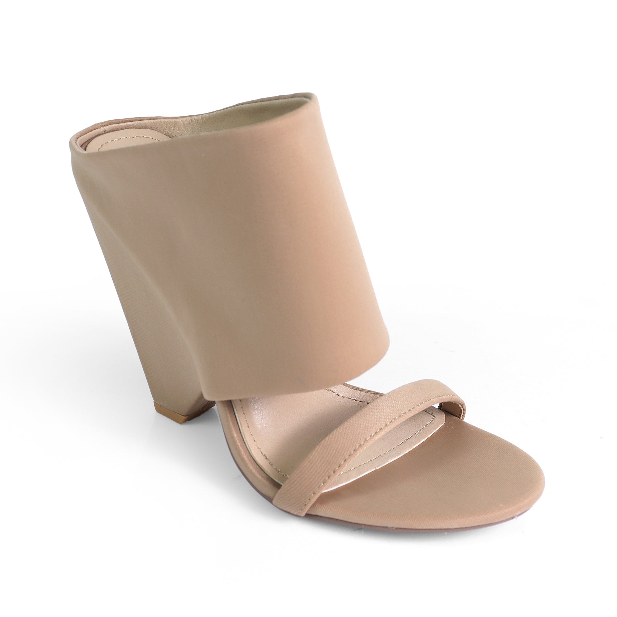 MAVERICK-1 OPEN TOE WEDGE SANDAL TAUPE