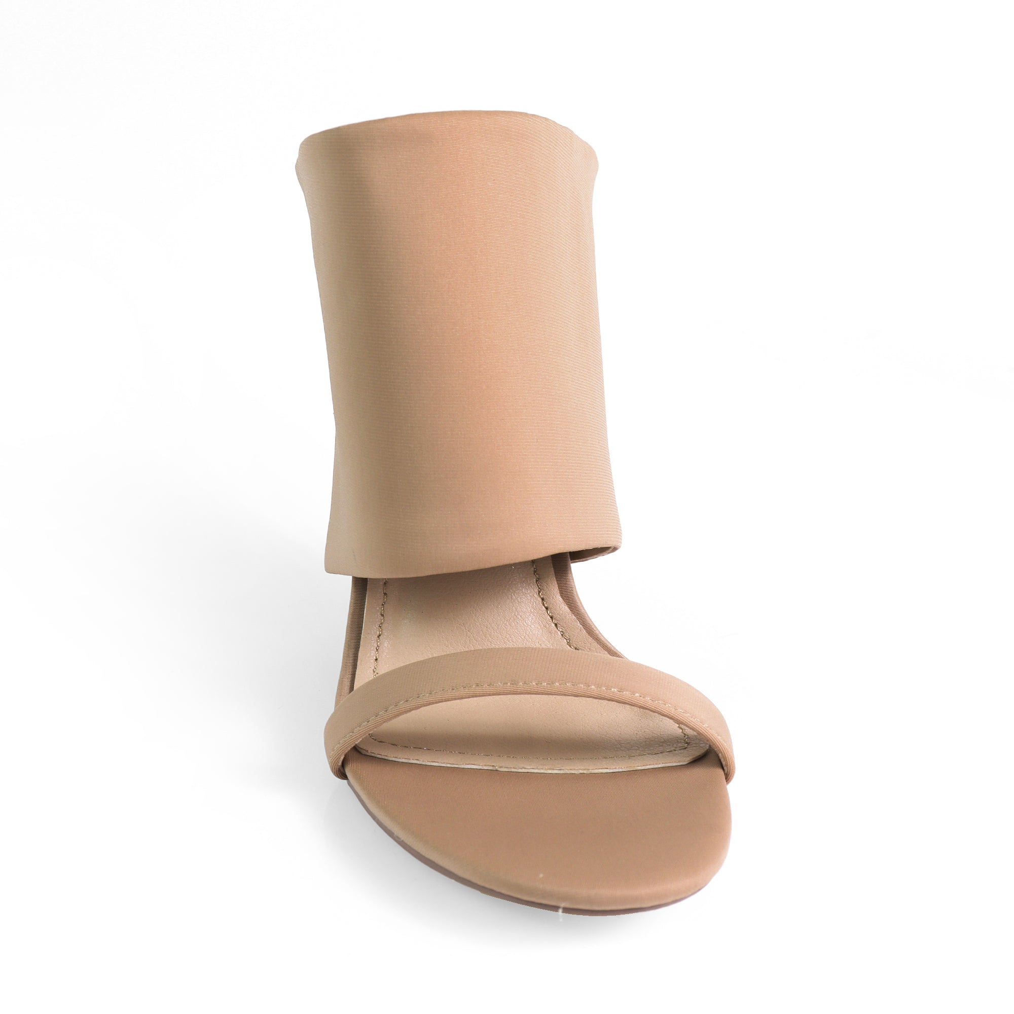 MAVERICK-1 OPEN TOE WEDGE SANDAL TAUPE